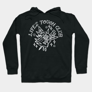 Life's Tough Club Hand Tee Hoodie